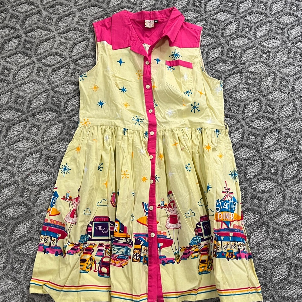 Banned Diner dress with belt